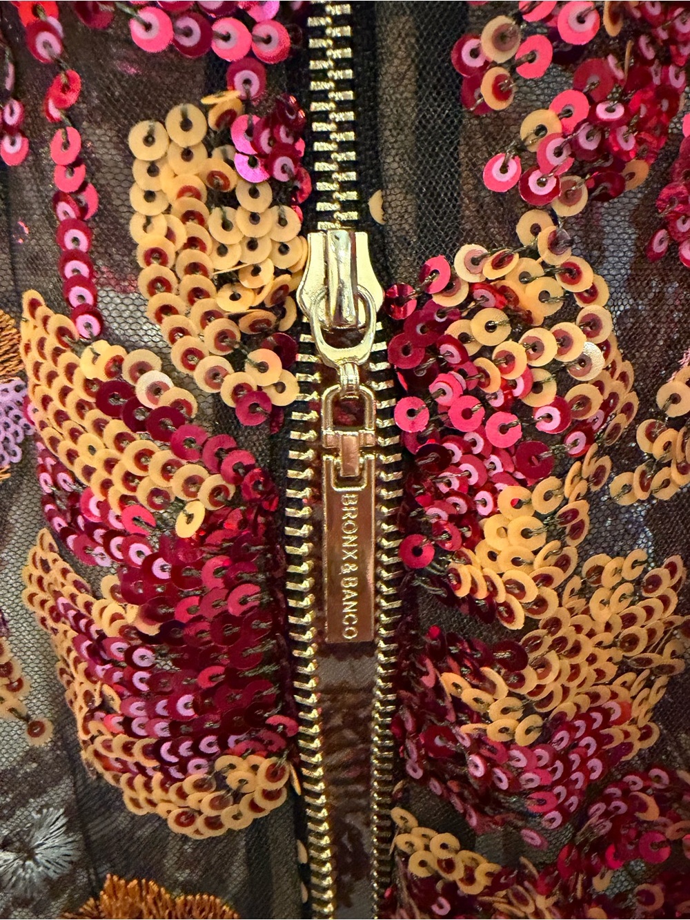 Bronx and Banco Dahlia Maxi Dress - Sequin Multi - Picture 8 of 13